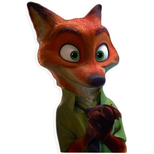 nick wilde, tierhäute, der fuchs nick wilde, fuchs mit tierfell, fox animal city