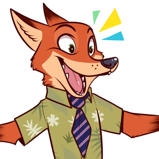 nick wilde, nick wilde, zéropolie, nick wilde de zeropolis