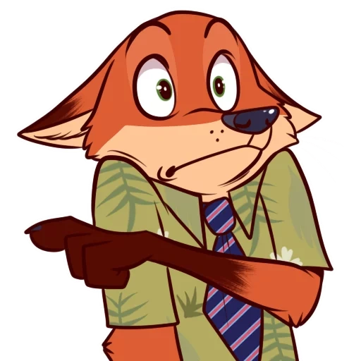 ник уайлд, ник уайльд, зверополис, nick wilde даун