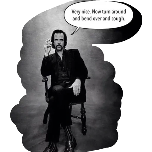 singer, nick cave, field of the film, nick cave mustache, the red hand charm nick cave