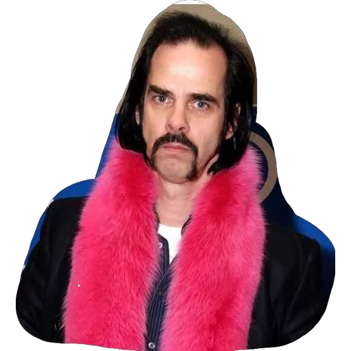 sänger, der männliche, nick cave schnurrbart, berühmte menschen, jared sommerkleid