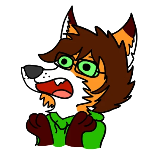 fox, anime, furry, furri dog, animatronik carmen