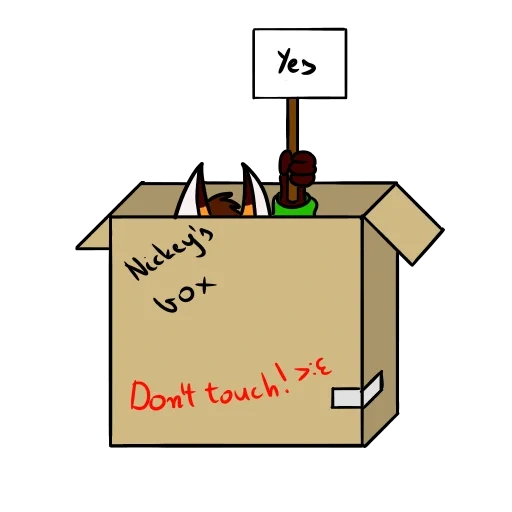 in the box, preposition, kofferclip, arabische präpositionen, move the boxes cartoon