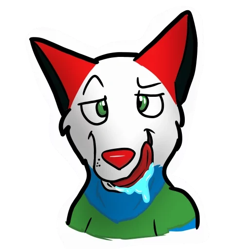 wolf, animation, meme art, bot wolf