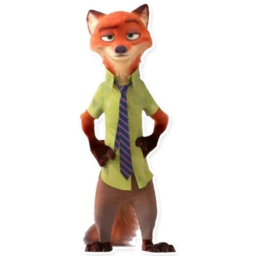 nick wilde, zeropolis, zerolis fox, holis nick wilde, nick wilde dari zeropolis