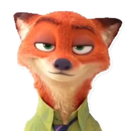 nick wilde, zeropolis, fox nick wilde, dari zeropolis, fox mz hogopolis