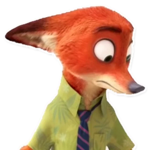 nick wilde, zéropolie, nick wilde, fox nick wilde, personnages d'homopole