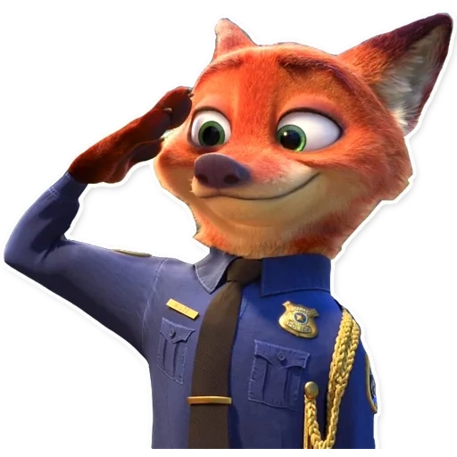 nick wilde, zéropolie, fox nick wilde, héros de zéropolis, holis nick wilde