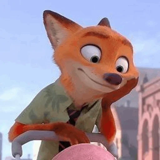 nick wilde, kulit binatang, nick wilde, beruang bulu nick, nick wilde beast city