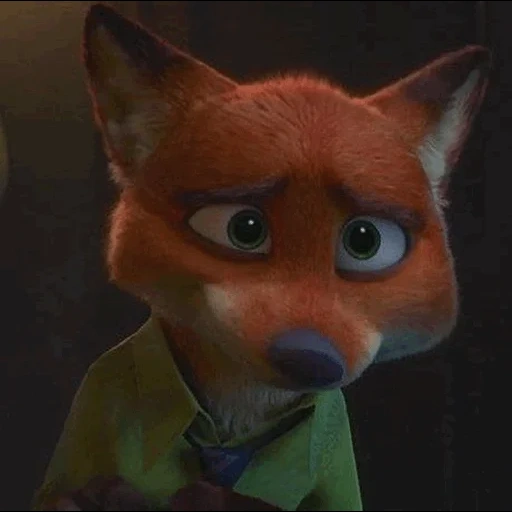 kulit binatang, fox zootopia, fox zootopia, nick wilde beast city, siapa kau