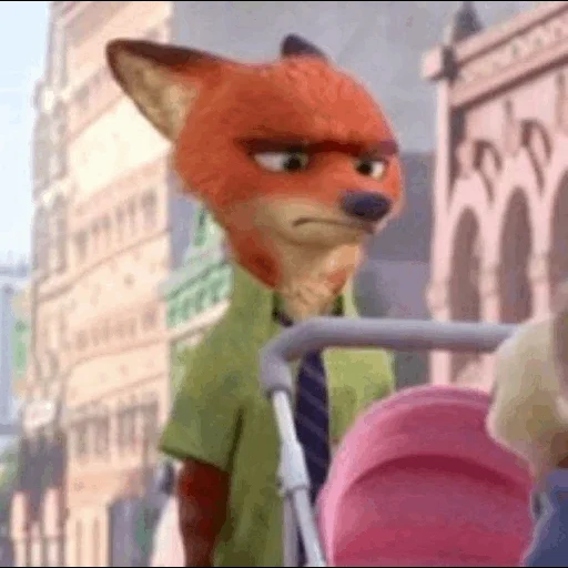 nick wilde, kulit binatang, zootopia 2016, nick wilde beast city, nick wilde beast city stills