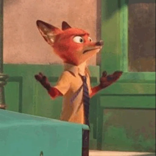 nick wilde, pelli di animali, animal city 3, fox nick wilde, beast city nick wilde