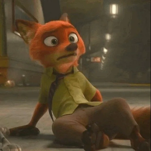 ник уайлд, ник джуди, nick wilde, зверополис, лис зверополиса