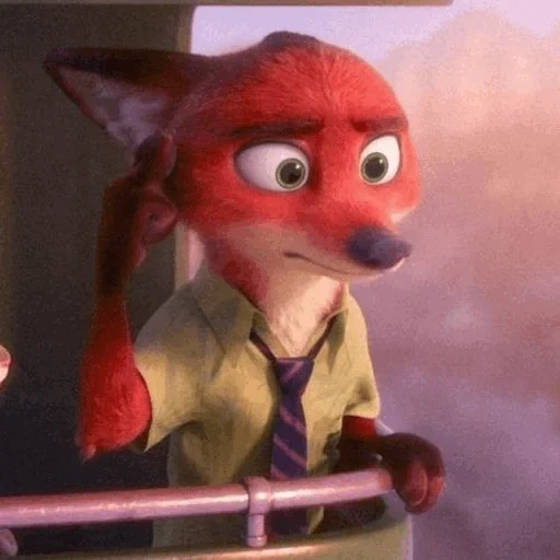 nick wilde, pelli di animali, arta beast city, nick l'animale da pelliccia, personaggi di animal city