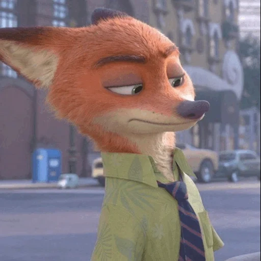 kulit binatang, beruang bulu nick, alta beast city, fox zootopia, binatang buas frey