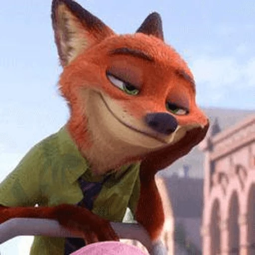 nick wilde, kulit binatang, fox nick wilde, beruang bulu nick, fox zootopia