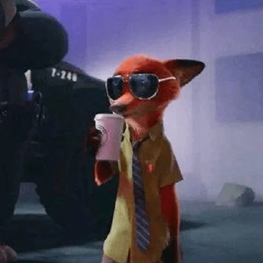 wolf, omega wolf, nick wilde glasses, fox nick zeropolis, zeropolis adventures