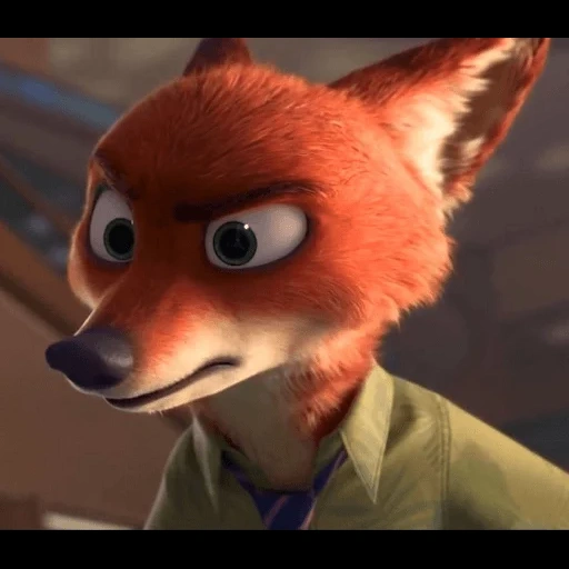 nick wilde, zéropolie, renard de zérolis, holis nick wilde, judy hopps zerrolis