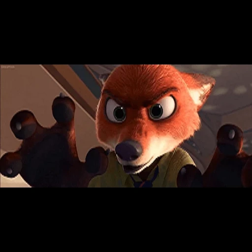 kulit binatang, beruang bulu nick, zootopia 2016, judy zootopia, zootopia cartoon 2016