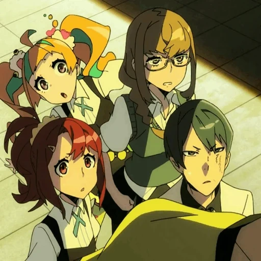 kiznaiver, kiznaiver kader, anime kiznaiver, kiznayvera anime, kiznayver chidori tenga