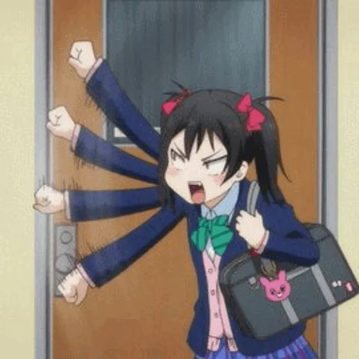 yazava nico, the anime is funny, anime characters, love live school idol project, love live school idol project niko