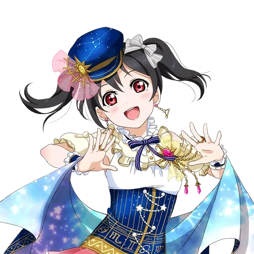 yazawa day, yazawa akiko, yazawa nico, yazeniko rendered halloween, love live school idol project