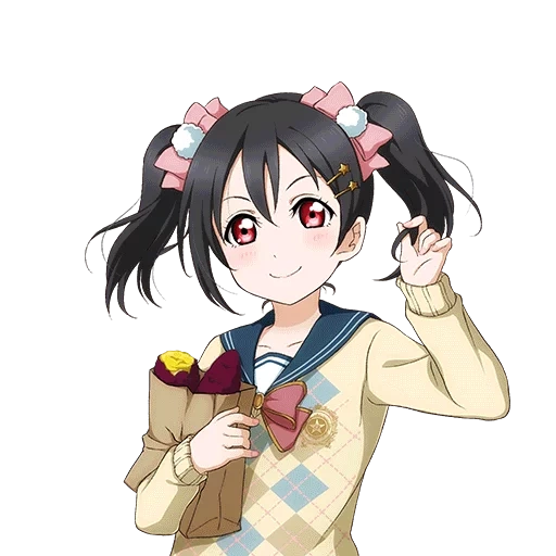 nico yazava, yazawa nico, nico yazava kawai, render di nico yazava, love live school idol project