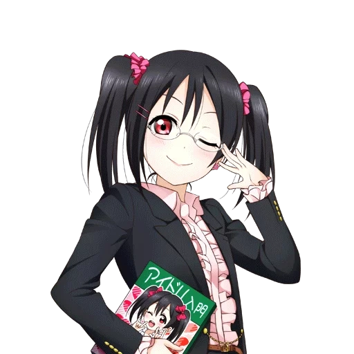 yazawa ji, nico yazawa, niko kawazawa, iyazemanga, love live school idol program