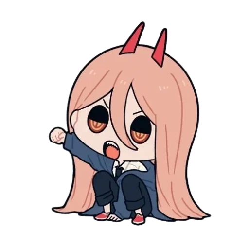 chibi, personagens de anime, vida gacha gacha perdida, anime desenhos fofos