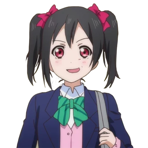 yazava nico, nico yazawa, anime nico yazava, nico yazava kawai, love live school idol project