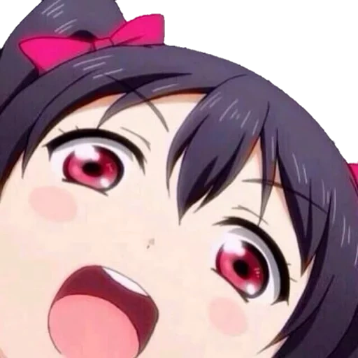 ahegao, nico anime, nico yazava, ahegao nico, nico yazava anime