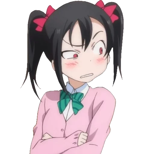 yazava nico, nico yazawa chibi, nico yazava anime