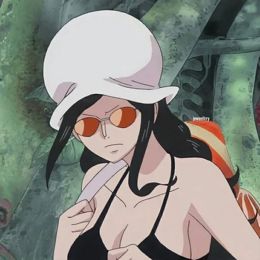 van pease, nico robin, robin animation, cartoon character, nico robin dressrosa