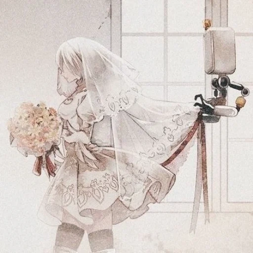 anime lucu, gadis anime, anime itu indah, game nier automata, gambar gadis anime