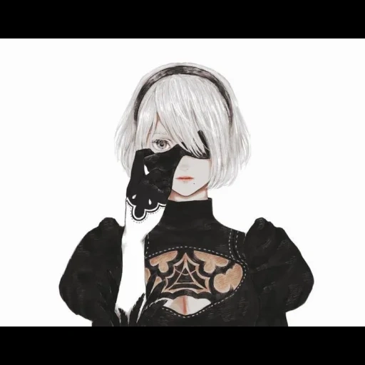 la figura, yorha 2 b, nier automata, neil 2b achgau, 2 b nier automata