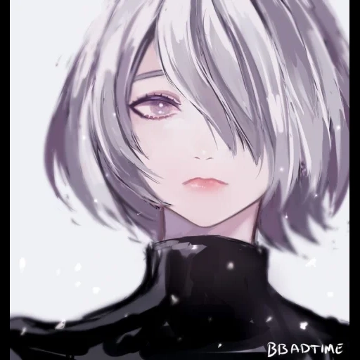 yorha no 2, beija-flor de tóquio, personagem de anime, animação de tóquio gower, personagem de anime de tóquio gower