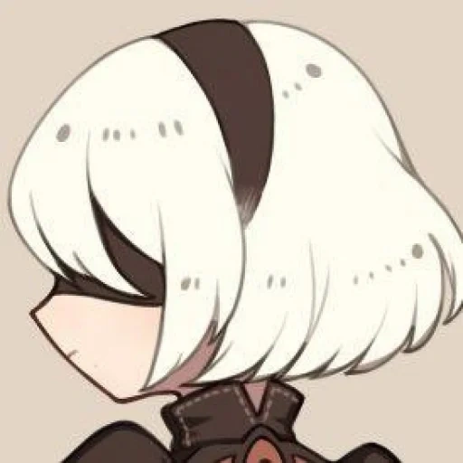 animation, neal red cliff, nier automata, 2 b nier automata, 2b neal automaton red cliff