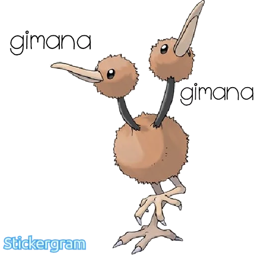 i pokemon, pokémon molto, pokemon struzzo, pokémon dodrio, pokémon molto evoluto