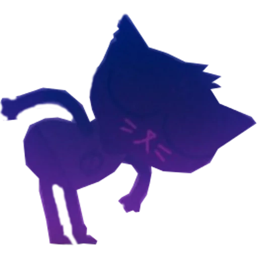 gatto, silhouettes, silhouette di animali, le silhouette di animali, night in the woods party