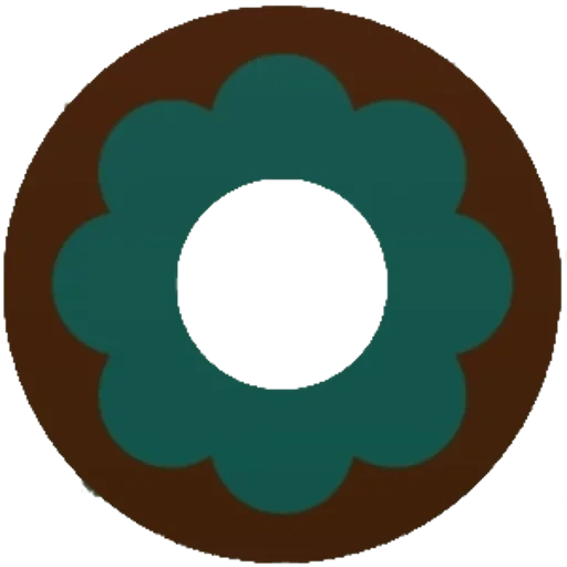 escuridão, estilo de ícone, a silhueta das flores, ícone de engrenagem, círculo preto 32x32