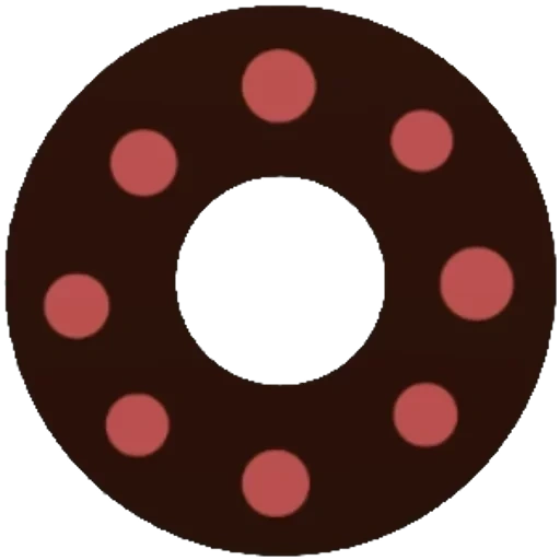 donut, donut, vecteur de beignet, beignet d'un pochoir, laveuse propulsant 6sp45108-651 elit