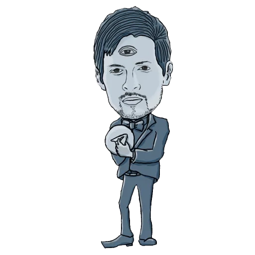 jantan, manusia, ilustrasi, pavel durov, pavel durov sharzh