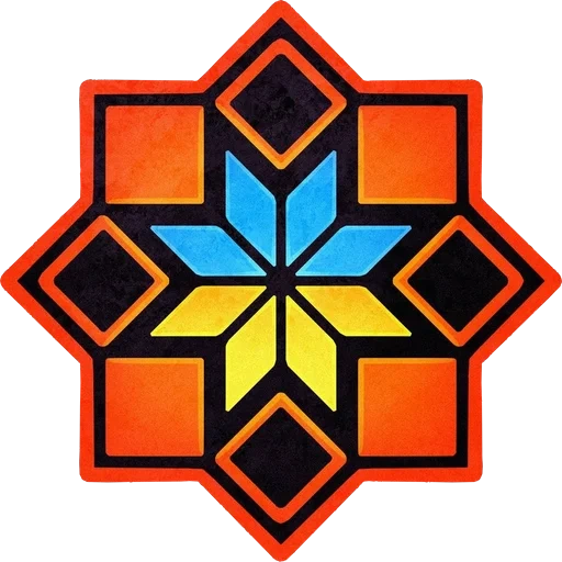 ornamento, icono de diseño, patrones de mandala, el diseño gráfico del logotipo, logotipo de membresía de patreon