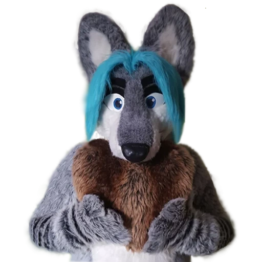 fursuit, a toy, wolf costume, fursuit rahne, furset wolf space