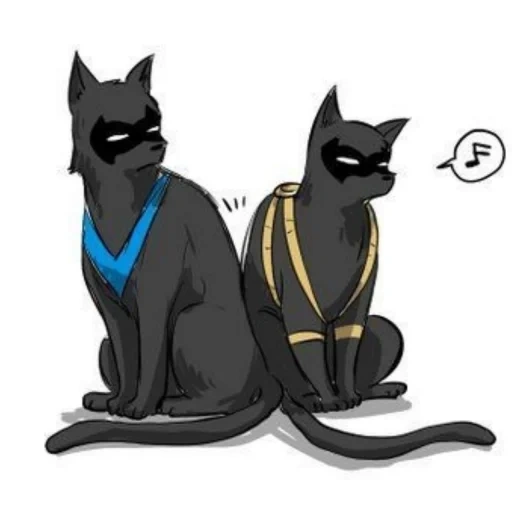 бэт кот, бэт коты, кот бэтмен, кошка бэтмен, bat family cat