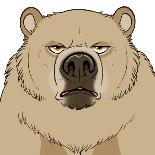 медведь, злой медведь, медведь рычит, медведь медведь, медведь персонаж