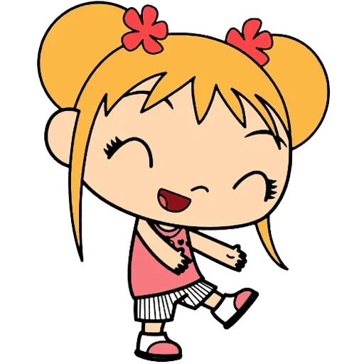 chibi, nihao, clipart, nihao arroz, anime de desenho animado