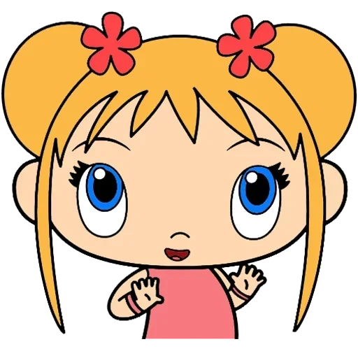 clipart, girl, characters, rice nihao, no hao kai lan