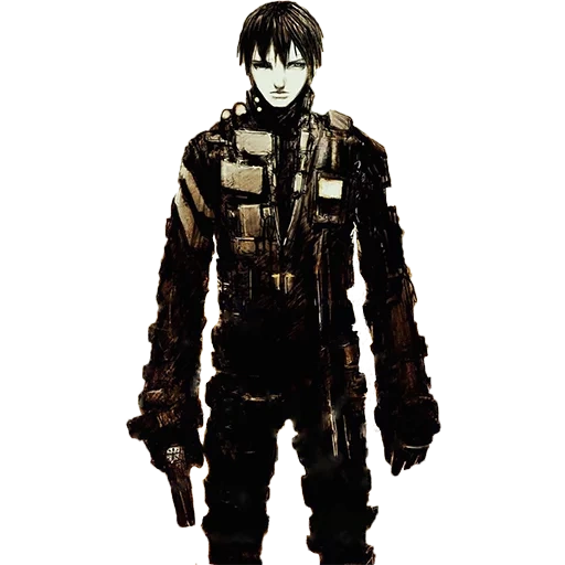 blame, kelly bram, tsutomnihei, seni bram kili, karakter anime