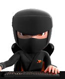 ninja, ninja, mini ninja, verdadeira ninja, não divulgue informações pessoais